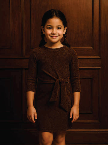 SHIMMER KNIT DRESS VTM07-020