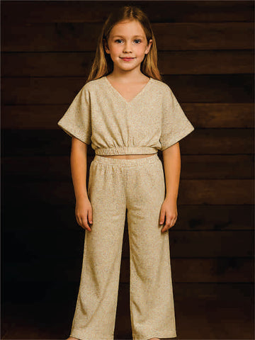 METALLIC PLEATED ENSEMBLE VTM19-078