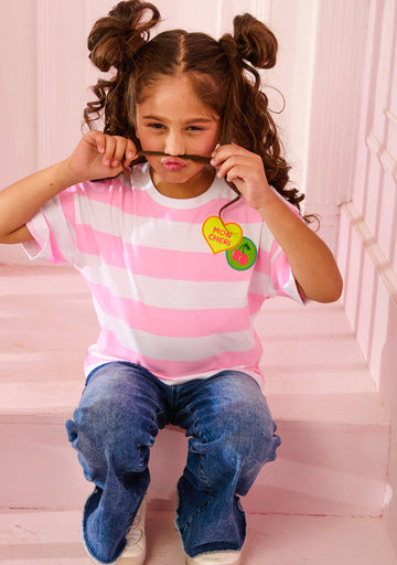 VITAMINS EMBELLISHED KNITED TOP