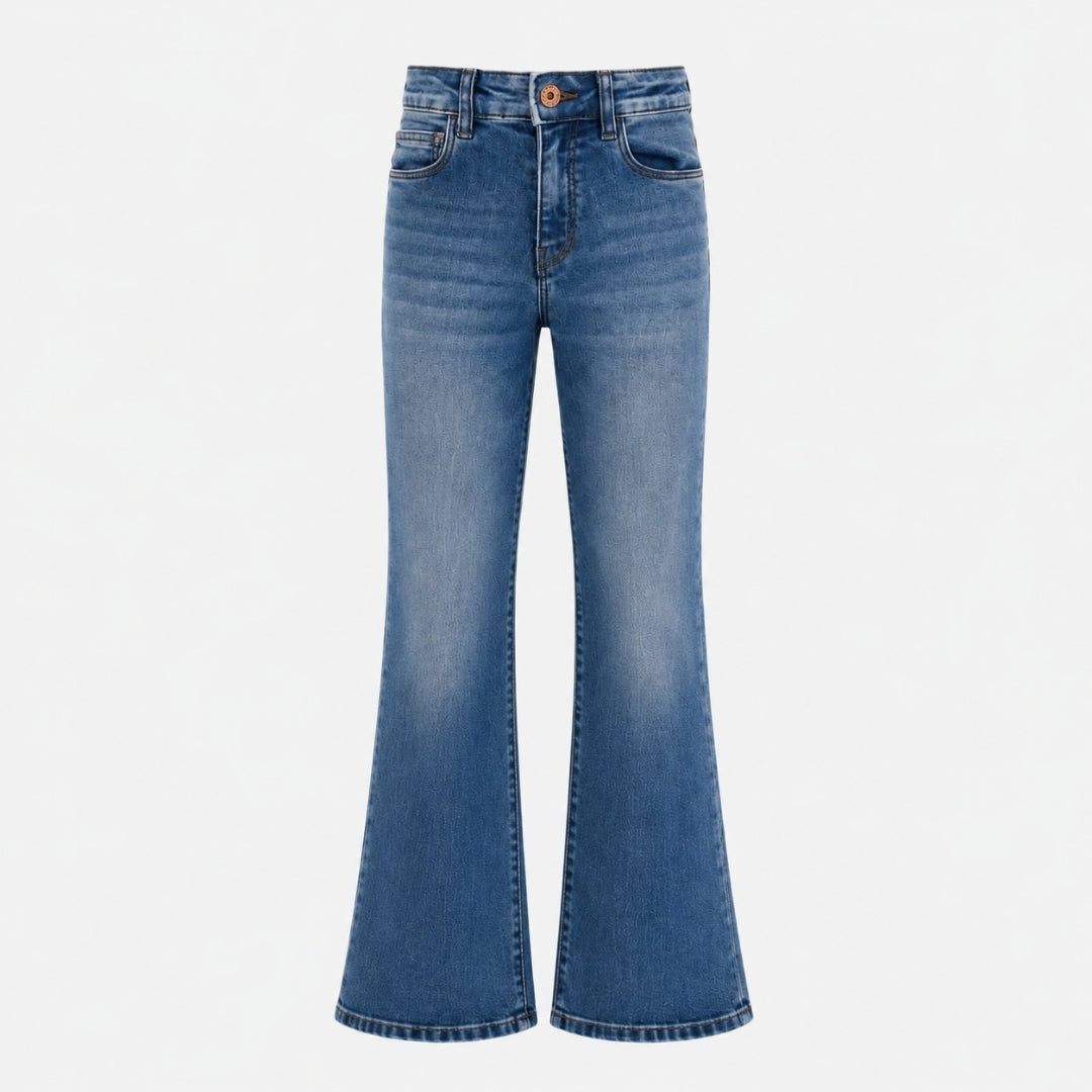 VITAMINS BLUE BOOT CUT DENIM PANTS