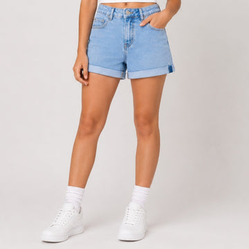 VITAMINS BASIC REGULAR FIT DENIM SHORTS