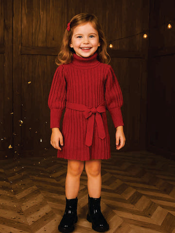 TURTLE NECK F.K DRESS VTM07-010