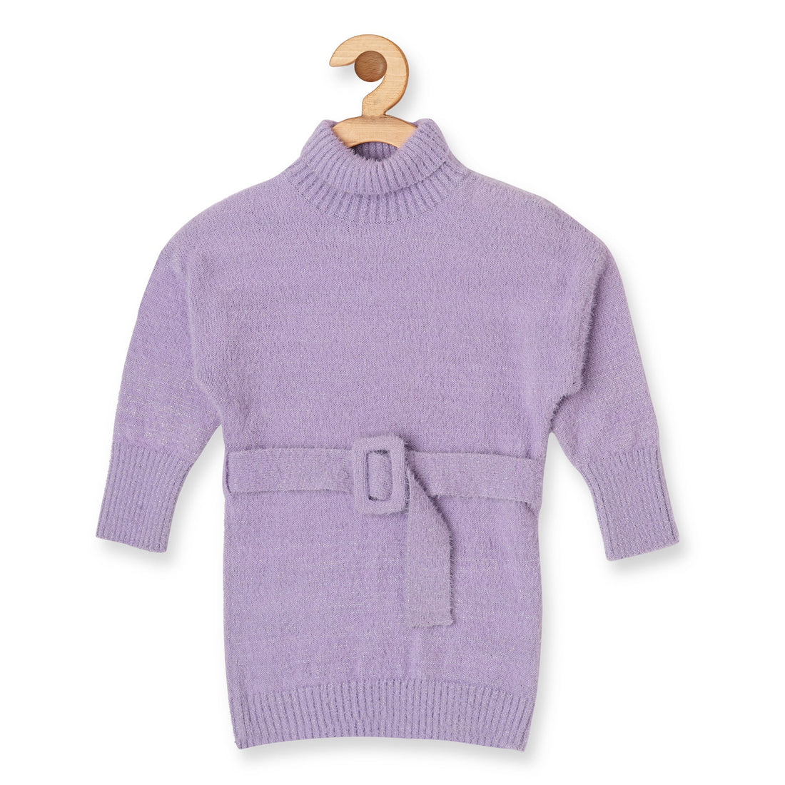 HIGH NECK SWEATER DRESS VTM07-011