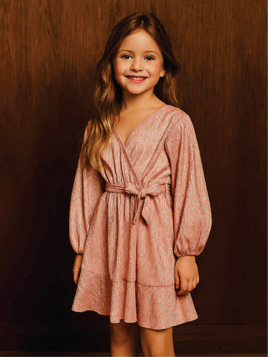 WRINKLE TEXTURED DRESS VTM07-013