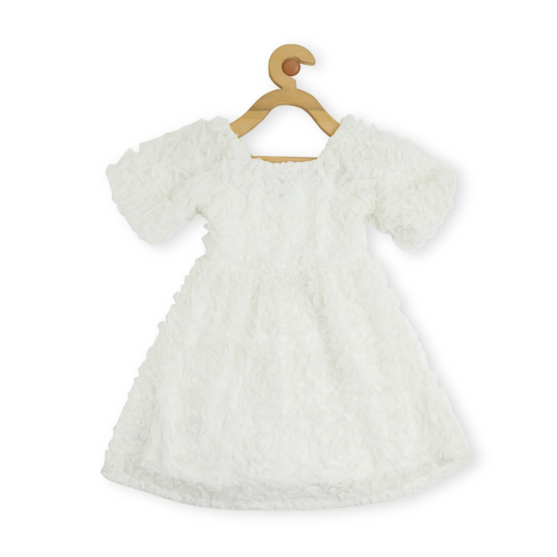 EMBROIDERED NET DRESS VTM07-017