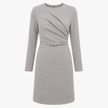VITAMINS EMBROIDERED SEQUENCE KNIT DRESS