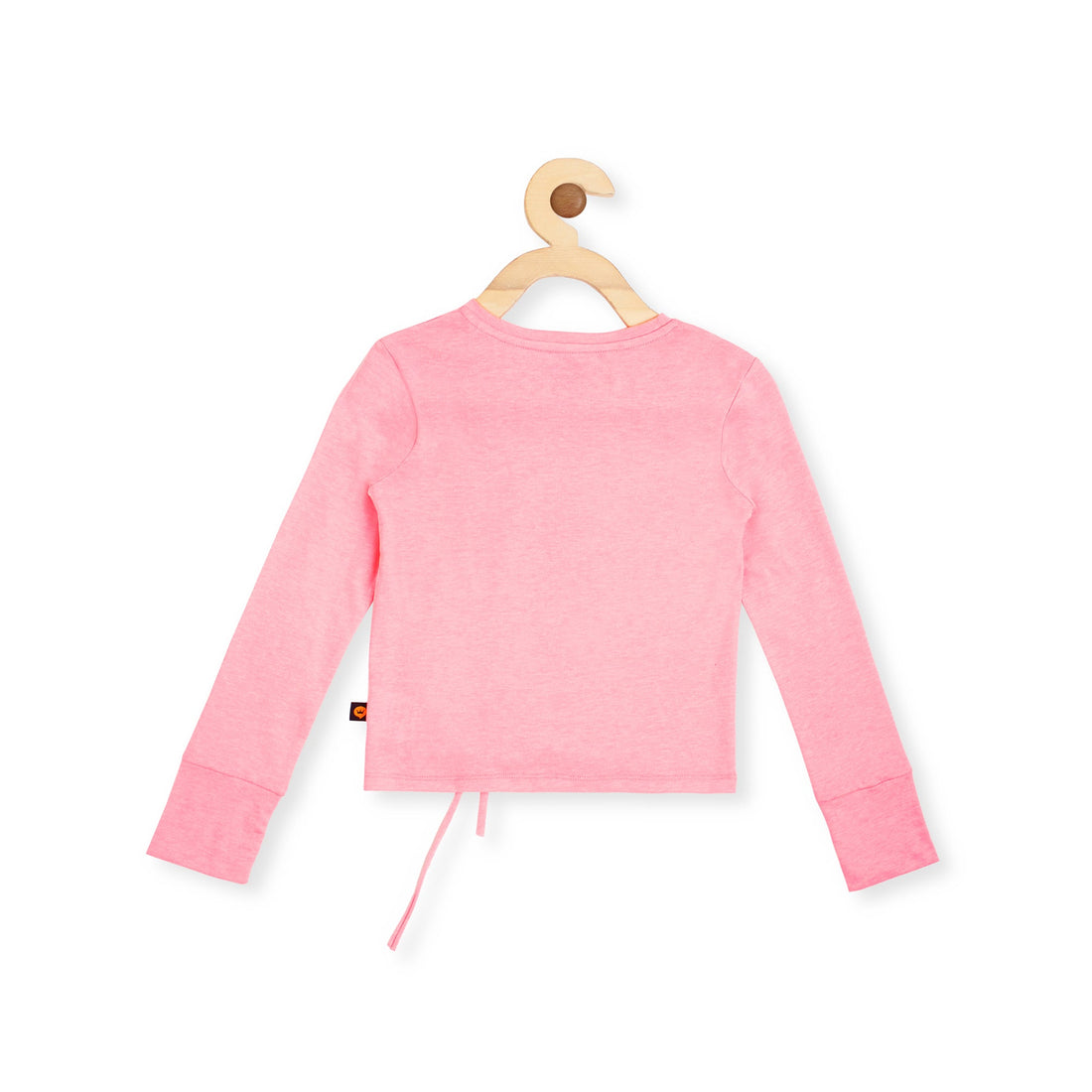 GRAPHIC KNIT TOP VTM08-026 FLAMINGO-PINK