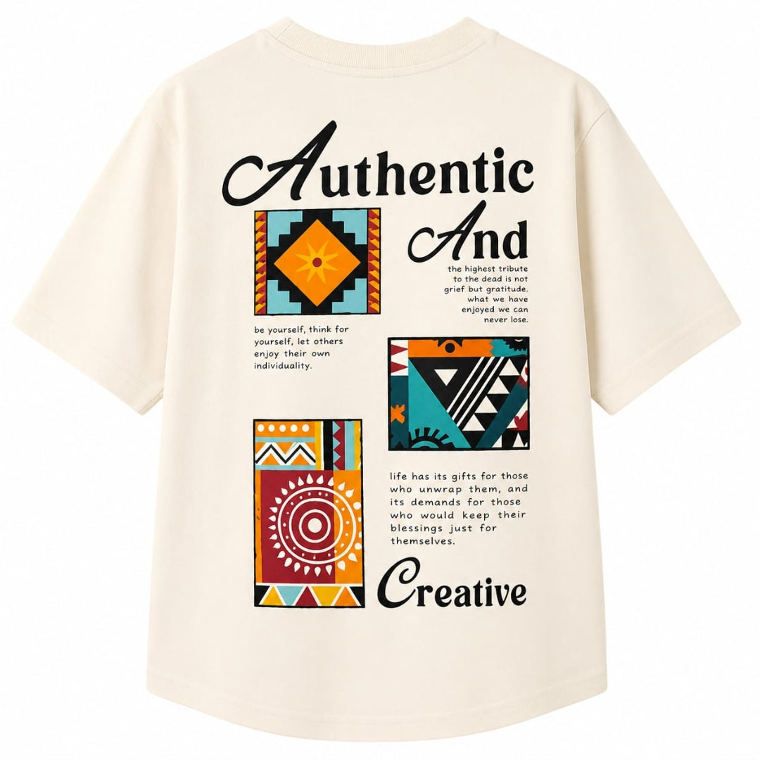 VITAMINS AUTHENTIC AND CREATIVE GRAPHIC BOXY FIT T-SHIRT