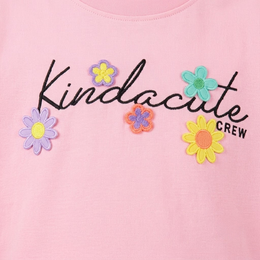 VITAMINS GRAPHIC WITH EMBELLISHED BOXY FIT T-SHIRT