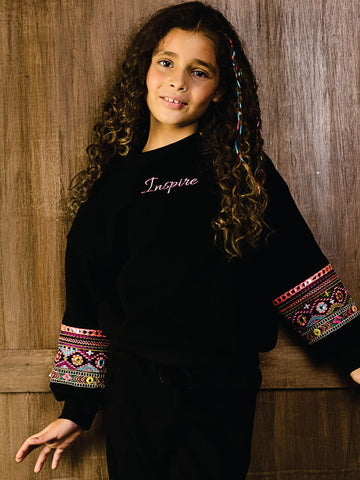 EMBELLISHED SWEATSHIRT VTM11-11165