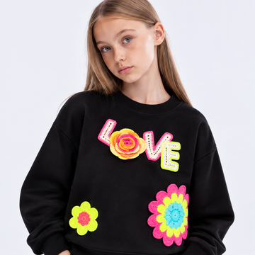 VITAMINS 3D PATCHES SWEATSHIRT