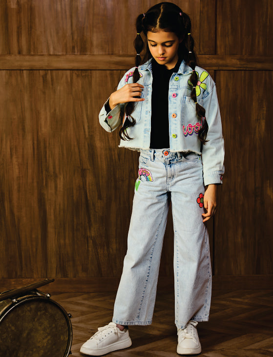 DENIM JACKET VTM12-11198 BLUE