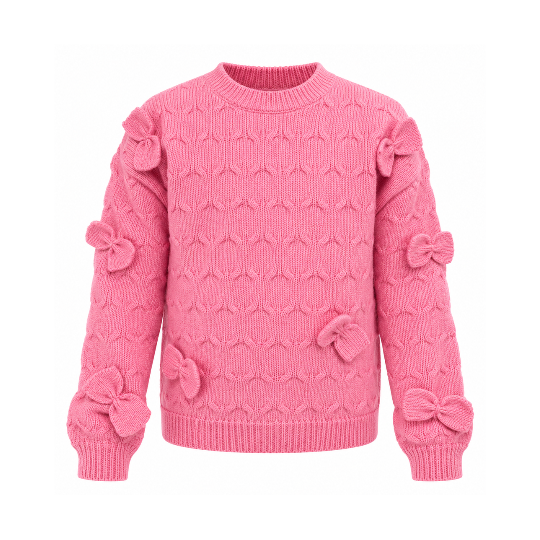 VITAMINS BOWAPPLIQUE SWEATER