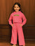 TEXTURED KNIT ENSEMBLE VTM19-071