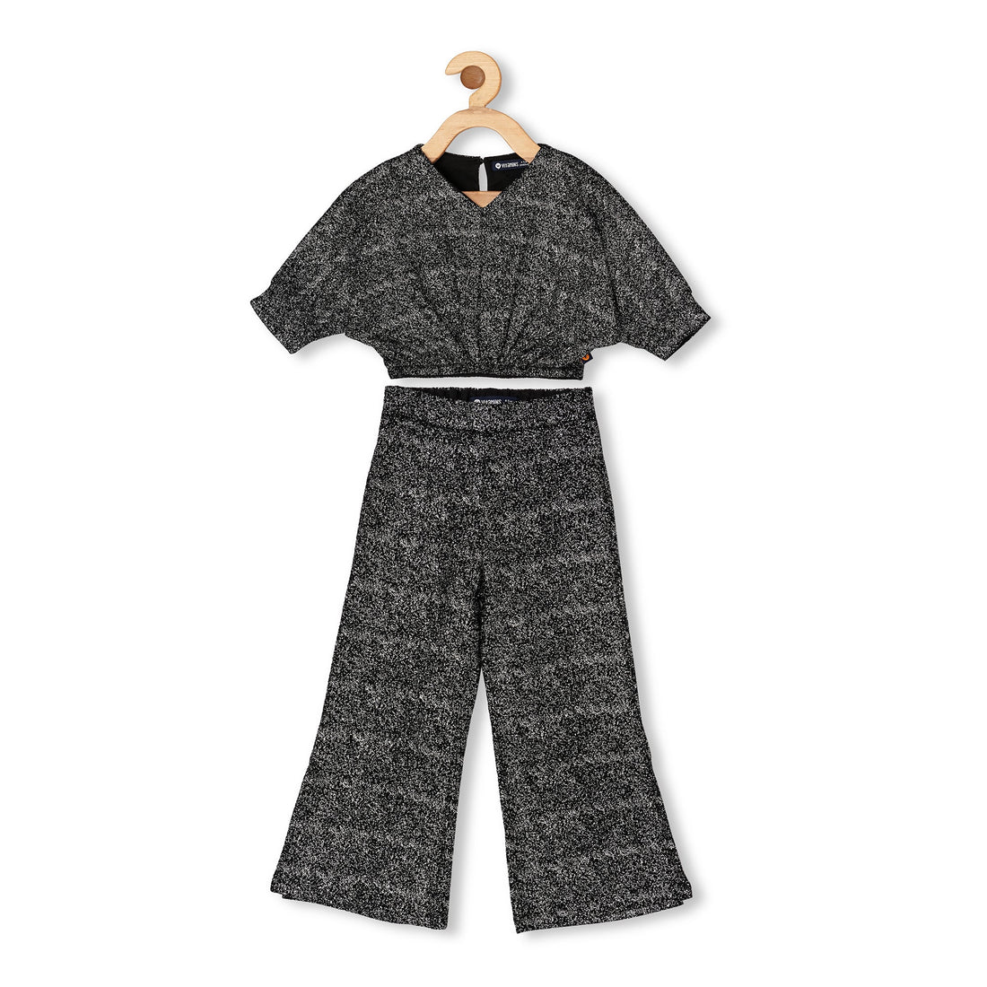 METALLIC PLEATED ENSEMBLE VTM19-078