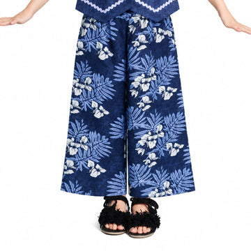 VITAMINS INDIGO APPLIQUE MATCHING BOTTOM