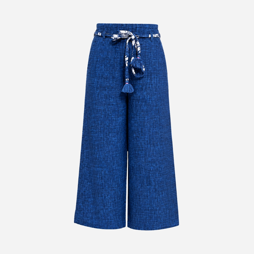 VITAMINS INDIGO FLORAL TASSLES MATCHING BOTTOM