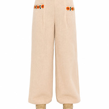 VITAMINS FLORAL EMBROIDERED MATCHING BOTTOM