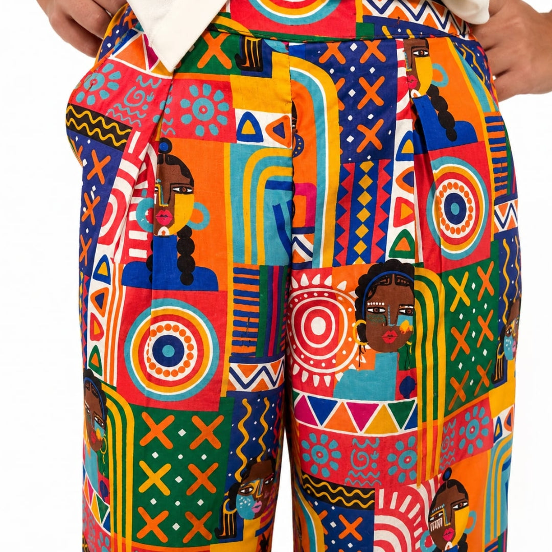 VITAMINS CHARACTER PRINT MATCHING BOTTOM