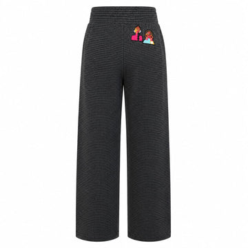VITAMINS HIGH WAIST BOOT CUT JEGGING WITH PATCHES