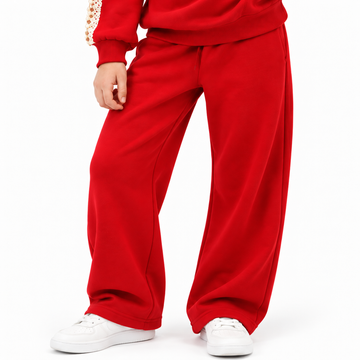 VITAMINS WIDE LEG FIT EMBELLISHED JOGGERS